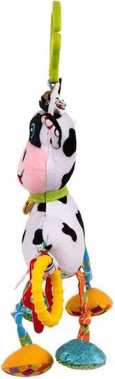 Balibazoo Окачен Играчка За автомобил с гризалка Caesar Cow Pendant за 0++ Месеца DD83840