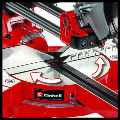 Einhell TE-SM 36/210 Li - Solo Battery Miter Saw Sliding with Laser Cutting Guide and 210mm Disc Diameter Solo