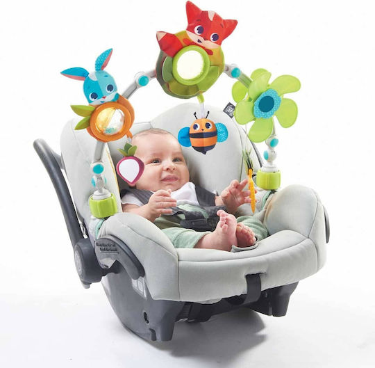 Tiny Love Bar Light Toy for Crib and Stroller with Teether and Mirror Sunny Take Along Arch for 0++ Months
