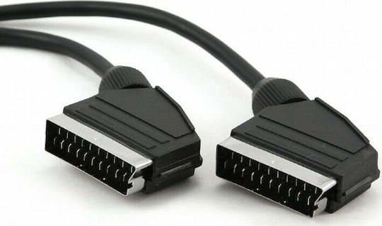 Cablexpert Cable Scart male - Scart male 1.8m Black