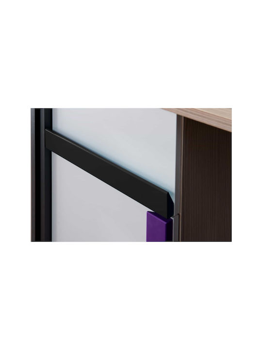 Polihome Libera Παιδική Λαβή Επίπλου από Ξύλο Γραφίτης 453mm 16635029