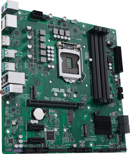 Asus Pro Q570M-C/CSM Motherboard Micro ATX με Intel 1200 Socket 90MB1700-M0EAYC