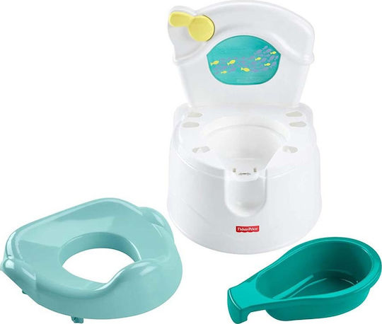 Fisher Price Potty Bowl Aquarium with Music & Sounds Green