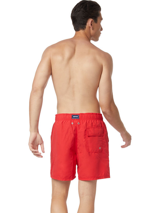 Minerva Men's Swimwear Shorts Red 96-37597-018