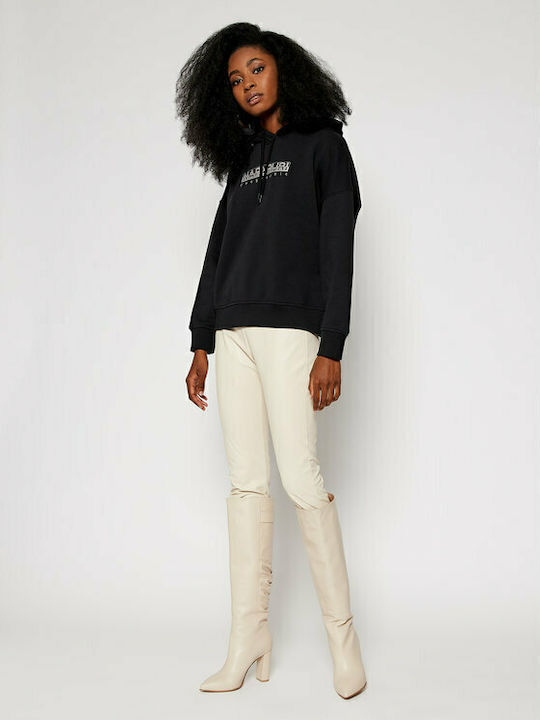 Bebel H Women's Sweatshirt Hooded Black