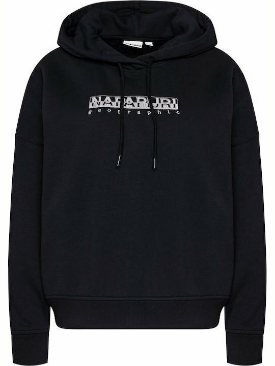 Bebel H Women's Sweatshirt Hooded Black
