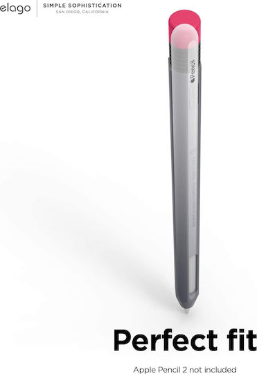Elago Stylus Case Classic for Apple Pencil 2nd Gen in Dark Grey color