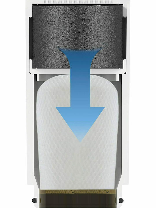 Philips Ersatz-Wasserfilter für Wasserhahn aus Aktivkohle X-guard 0.1 μm (Mikrometer)