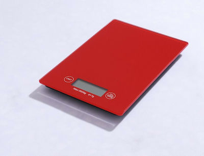 KE-A Digital Kitchen Scale 1gr/5kg Red