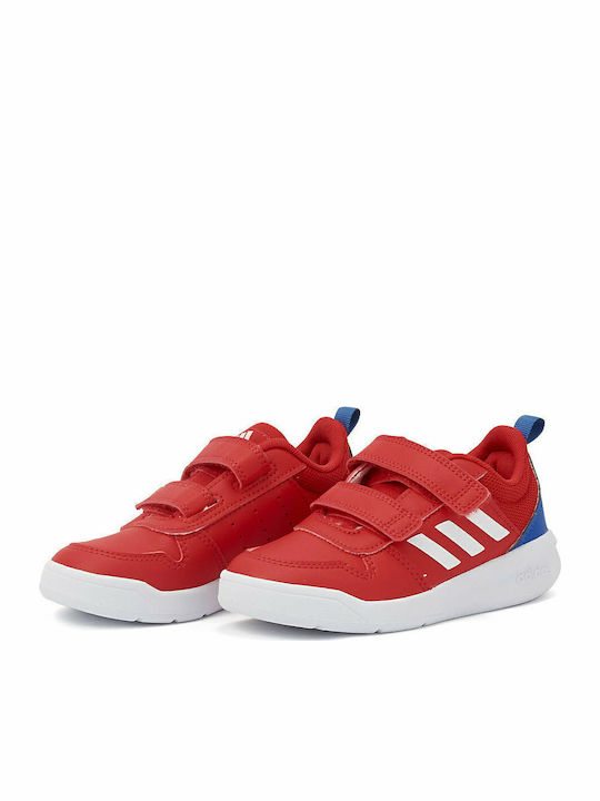 Tensaur Tensaur Kids Sports Shoes Running with Hoop & Loop Closure Scarlet / Cloud White / Royal Blue
