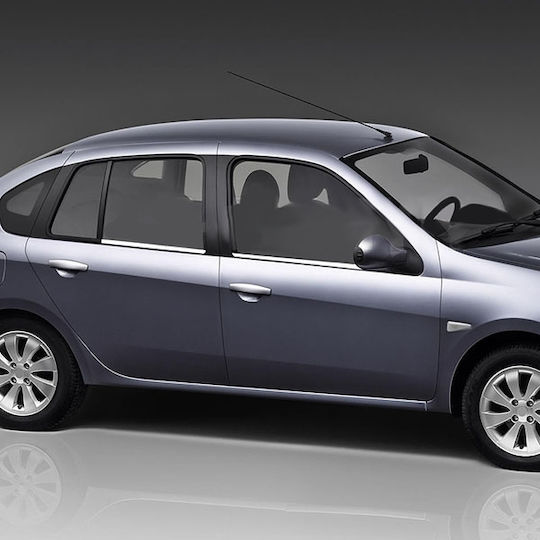 S-dizayn Διακοσμητικά Παραθύρων Αυτοκινήτου für Renault Clio / Symbol 4Stück