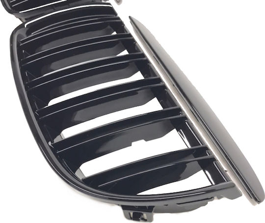 Carner Καρδιές BMW E90 E91 2005-2008 M4 Look Μαύρη Γυαλιστερή