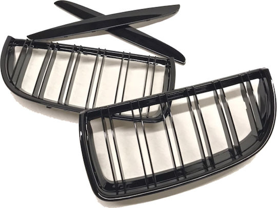 Carner Καρδιές BMW E90 E91 2005-2008 M4 Look Μαύρη Γυαλιστερή