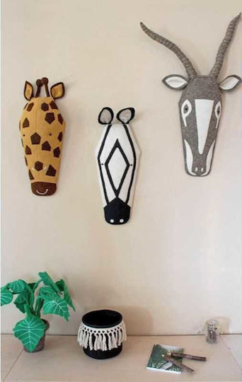 Neonato Kids Wall Decor Animal Head Animals