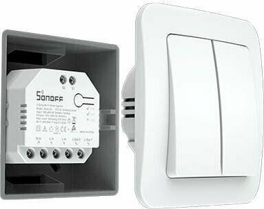 Sonoff Dual R3 Intelligenter Schalter 2 Kanäle Wi-Fi 15A