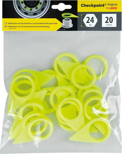 Lampa L9762.7 Tool Supplies Nut indicators for Loosening & Unscrewing Control 24mm Set 20pcs