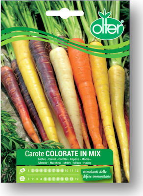 Olter Seeds Carrot Mix Colourful Mix