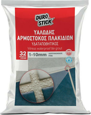 Durostick Αρμόστοκος Υδατοαπωθητικός Πλακιδίων Λεπτόκοκκος 1-10mm Υαλώδης Κεραμιδί Ανοιχτό 5kg