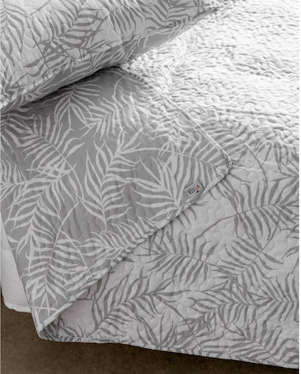 Vesta Home Vesta Home Tagesdecken Einzeln aus Polyester Grau 160x230cm 2Stücke