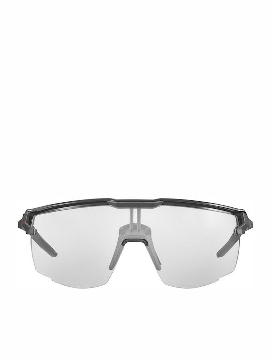 Julbo Ultimate Unisex Sunglasses with Black Plastic Frame and Black Lens J5464022