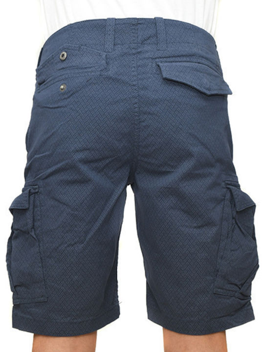 GAM003-20703 Men's Shorts Cargo Navy Blue