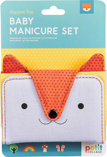 Petit Collage Baby Badezubehör Nagelpflege-Set Orange 4 Stücke