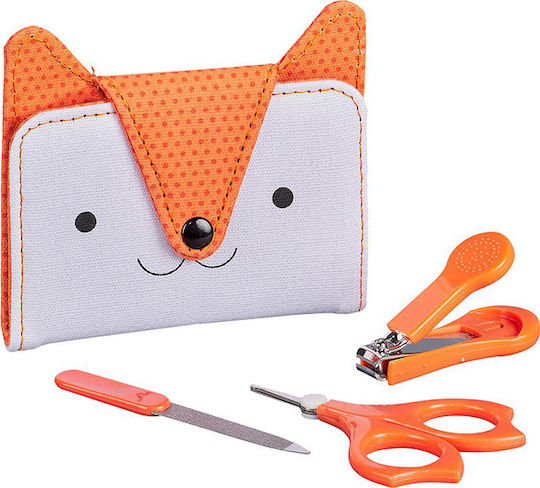 Petit Collage Baby Badezubehör Nagelpflege-Set Orange 4 Stücke