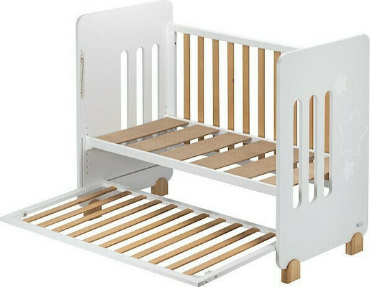 Interbaby Polymorphische Babybett Star Nature Cuna 15 mit Rädern