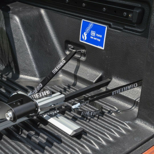 Menabo Pro Tour Indoor Car Bike Trunk Rack for 3 Bikes