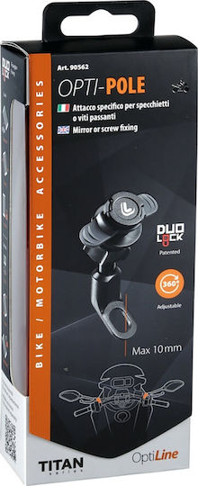 Lampa Opti Mount Phone Motorcycle for Mirror 10mm for Opti Case Cases