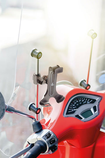 Lampa Smart Scooter Flow Mount Phone Motorcycle with Adjustable Arm for Mirror in Barra 130-190mm