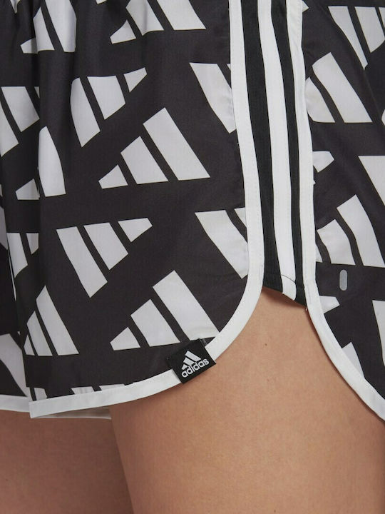 Marathon 20 Celebration Women's Sporty Shorts White/Black