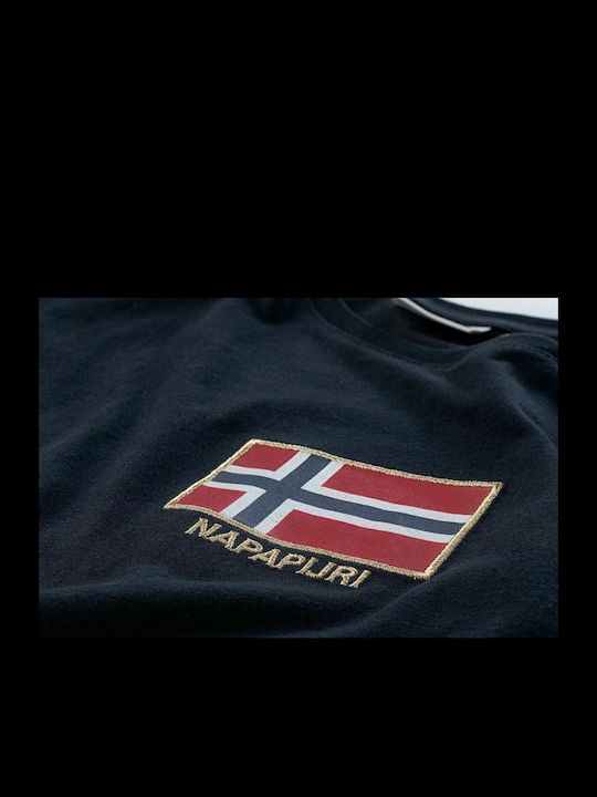 Shea Γυναικείο Αθλητικό T-shirt Navy Μπλε