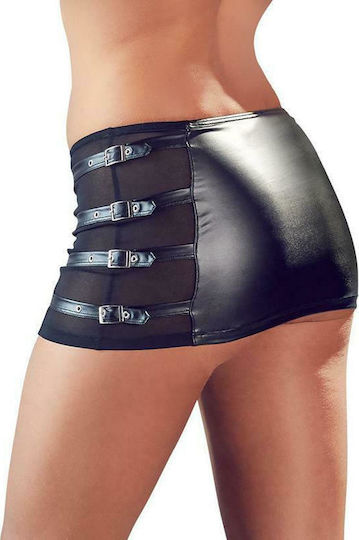 Cottelli Collection Mini Rock Schnallen Schwarz