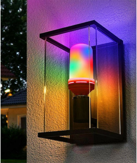 GloboStar LED Bulb 9W 150mm for Socket E27 RGB 450lm