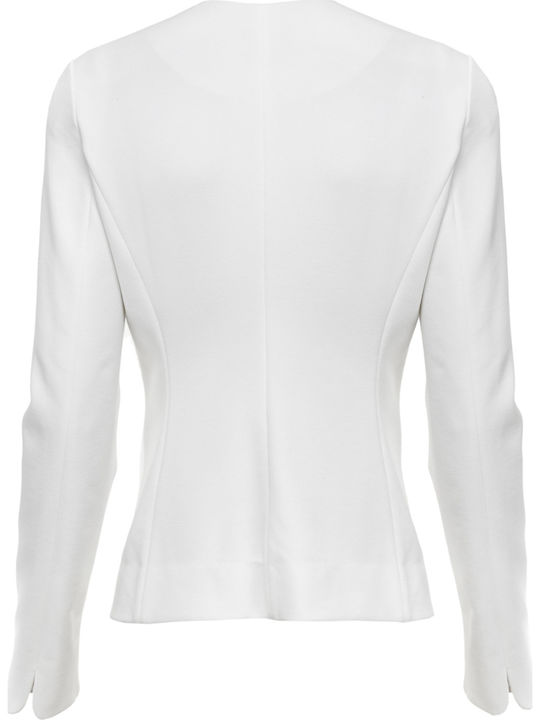 Emporio Armani Damen Blazer Weiß