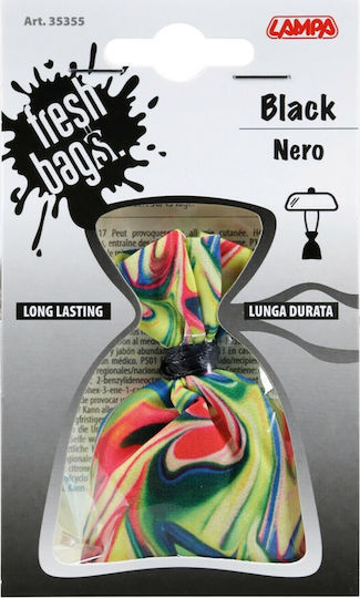 Lampa Αρωματικό Κρεμαστό Αυτοκινήτου Fresh Bags Black