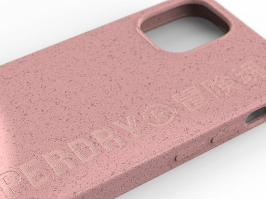 Superdry Snap Задна корица Пластмаса Розов (iPhone 12 mini)