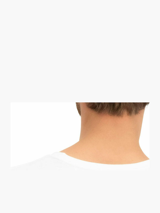 Men's Short Sleeve Undershirts White 2Pack