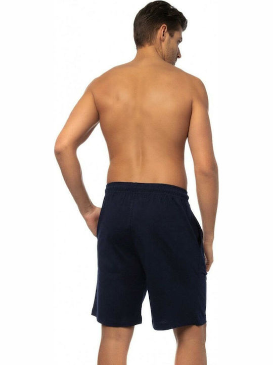 Αθλητική Ανδρική Βερμούδα Navy Μπλε