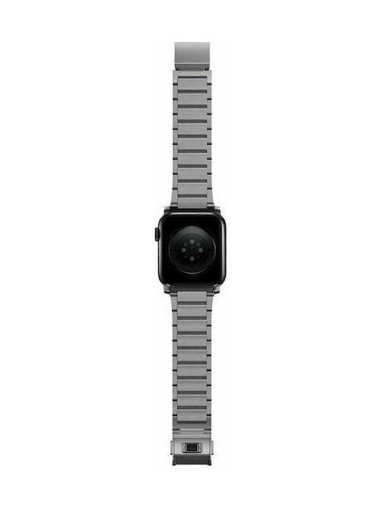 Nomad Titanium V2 Strap Λουράκι Μεταλλικό Ασημί (Apple Watch 42/44/45mm)