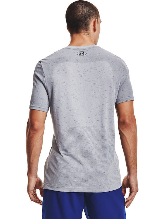 Under Armour Seamless Herren Sport T-Shirt Kurzarm Gray