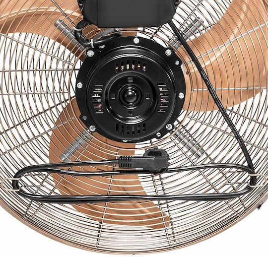 Trotec TVM 17 Ανεμιστήρας Δαπέδου 100W Διαμέτρου 45cm Μπρούτζινος