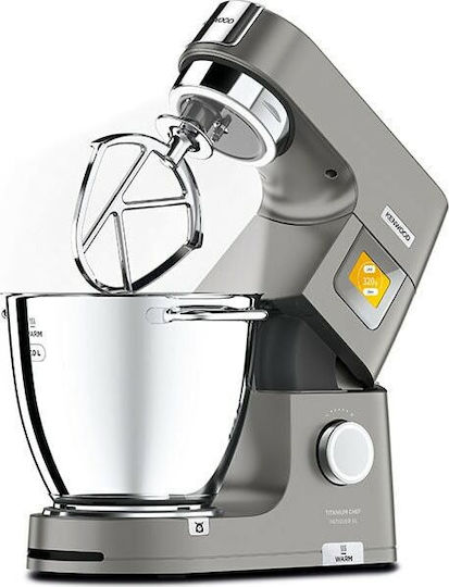 Kenwood Titanium Chef Patissier XL Κουζινομηχανή 1400W με Ανοξείδωτο Κάδο 7lt
