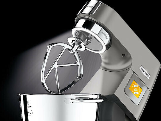 Kenwood Titanium Chef Patissier XL Κουζινομηχανή 1400W με Ανοξείδωτο Κάδο 7lt