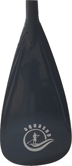 Aquasup Κουπί για Sup 100% Fiber Μαύρο