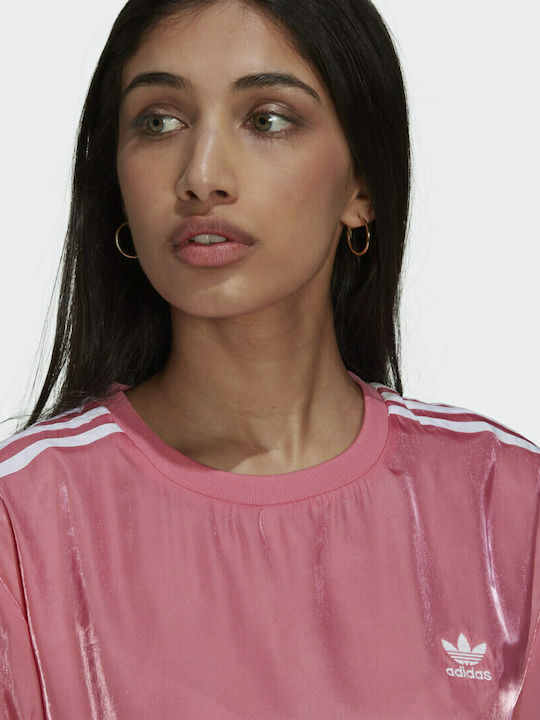 Лятно Мини Спортна Рокля Тениска Къс ръкав Rose Tone