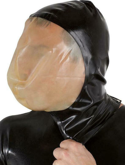 LateX Vacuum Mask Mască BDSM în Culoare Negru