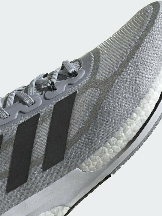 Supernova+ Ανδρικά Αθλητικά Παπούτσια Running Halo Silver / Core Black / Matte Silver
