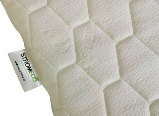 Strom Eco Mattress Topper Foam 3+ Aloe Vera Double Foam Infused with Aloe & Removable Cover 140x190cm